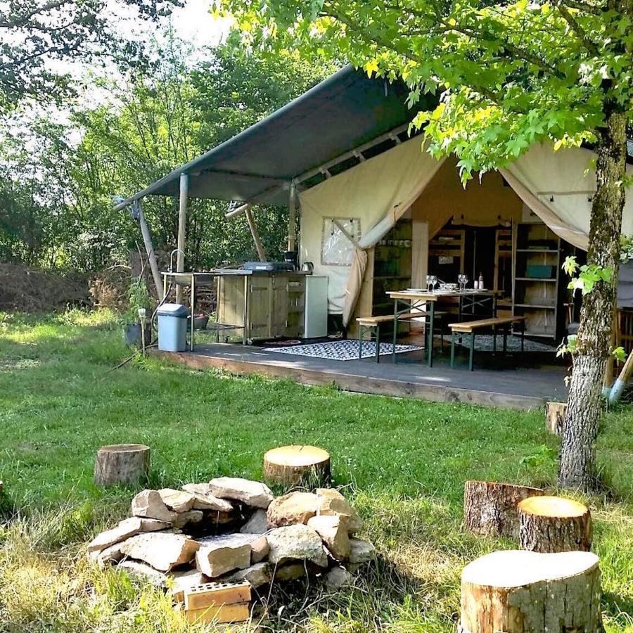 La Lodge Du Refuge Valigny Bagian luar foto