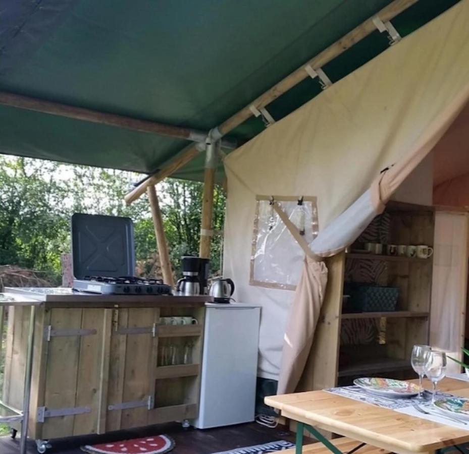 La Lodge Du Refuge Valigny Bagian luar foto